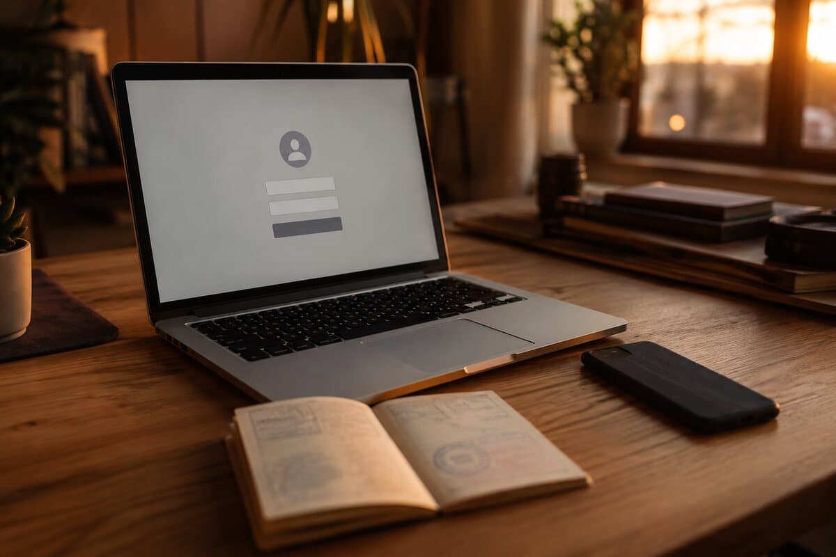 Création du compte sur le portail officiel Thai e-Visa pour déposer sa demande de DTV